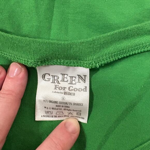 Wicked the Musical broadway green tshirt women's s/m organic cotton - Picture 3 of 3